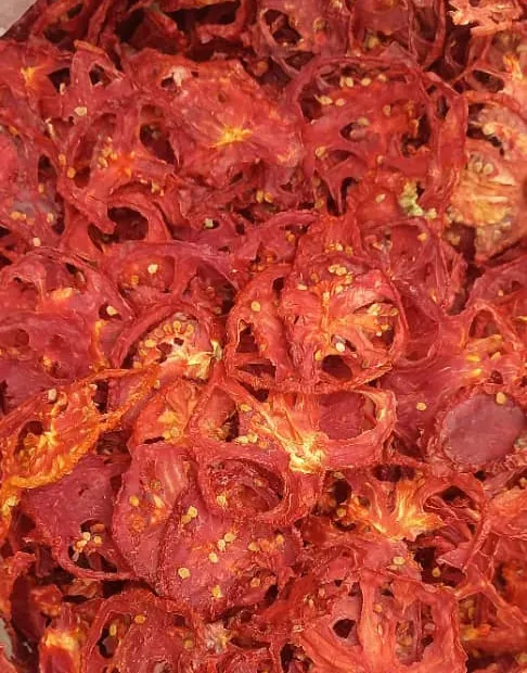 خرید گوجه خشک اسلایس عمده + کیلویی