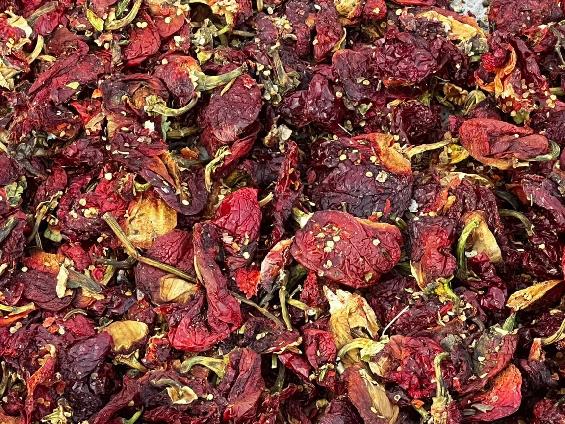 قیمت فلفل دلمه قرمز خشک عمده + کیلویی